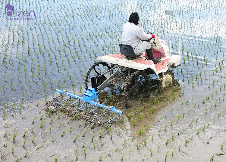 水田除草機あめんぼ号 SPW-61